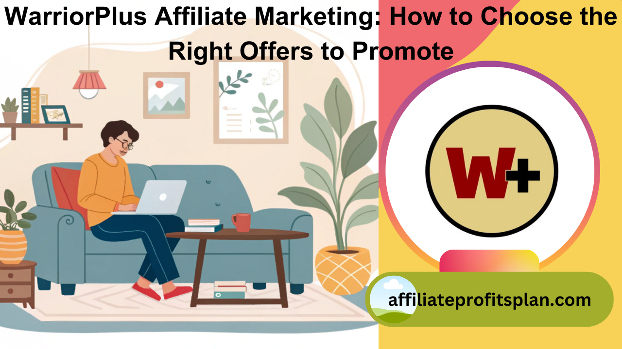 WarriorPlus Affiliate Marketing How to Choose the Right Offers to Promote WarriorPlus Affiliate Marketing: How to Choose the Right Offers to Promote