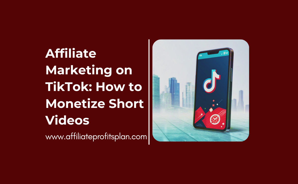 Affiliate Marketing on TikTok: How to Monetize Short Videos