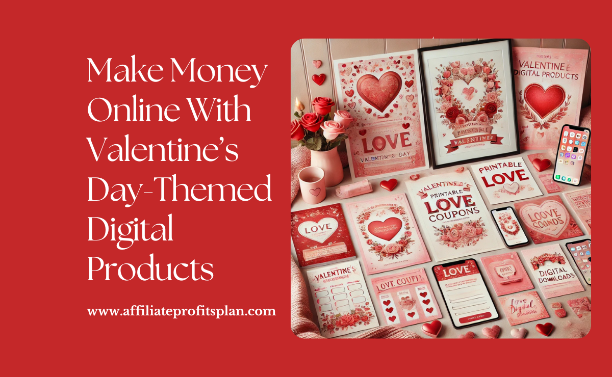 Make Money Online With Valentine’s Day-Themed Digital Products Make Money Online With Valentine’s Day-Themed Digital Products