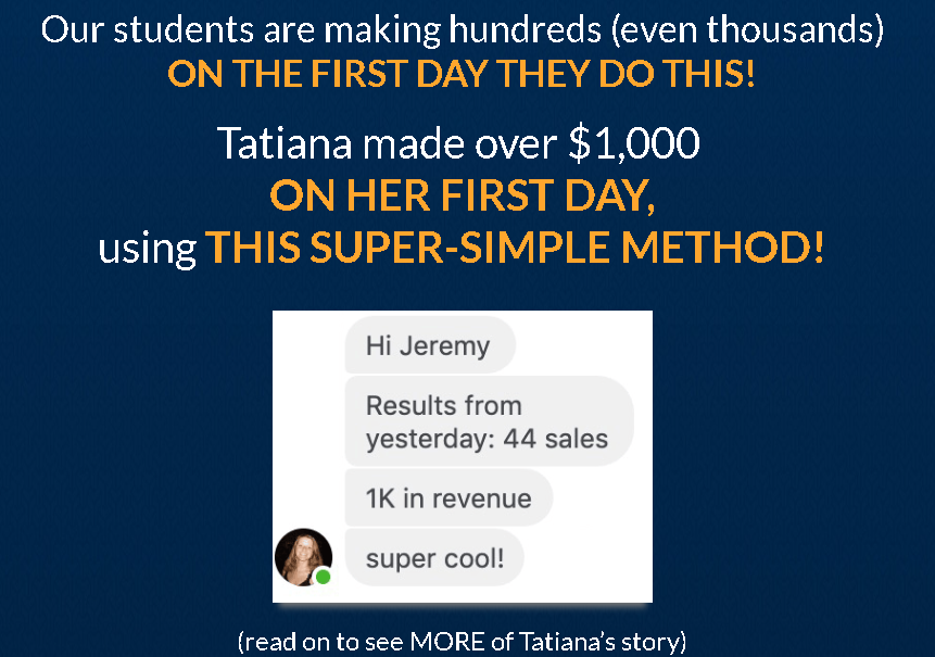 tatiana success