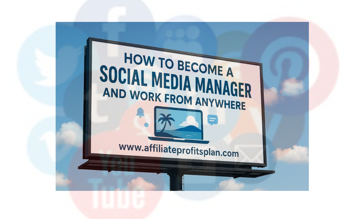 How to Become a Social Media Manager and Work from Anywhere