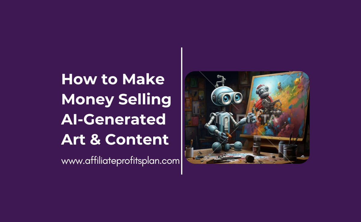 How to Make Money Selling AI-Generated Art & Content