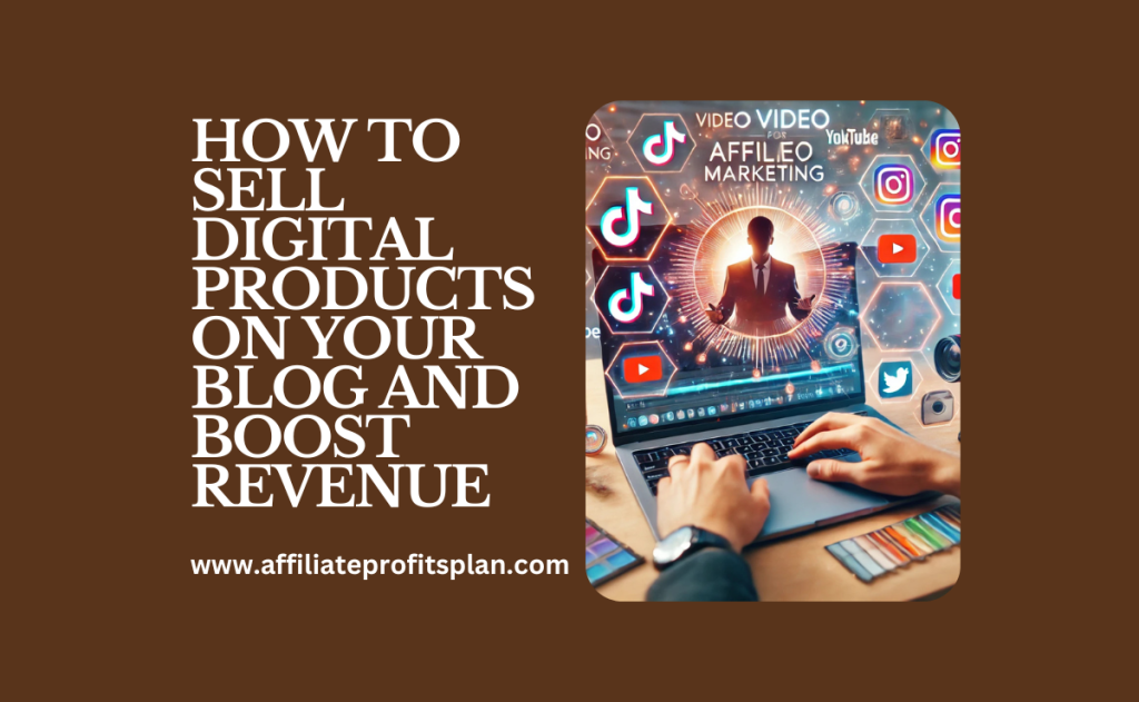 How to Sell Digital Products on Your Blog and Boost Revenue