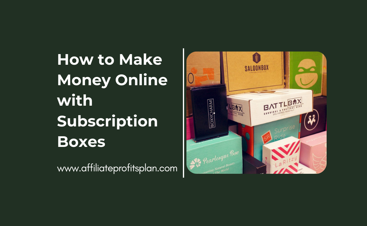 How to Make Money Online with Subscription Boxes
