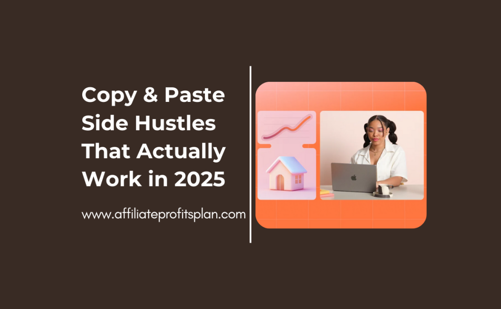 Copy & Paste Side Hustles That Actually Work in 2025