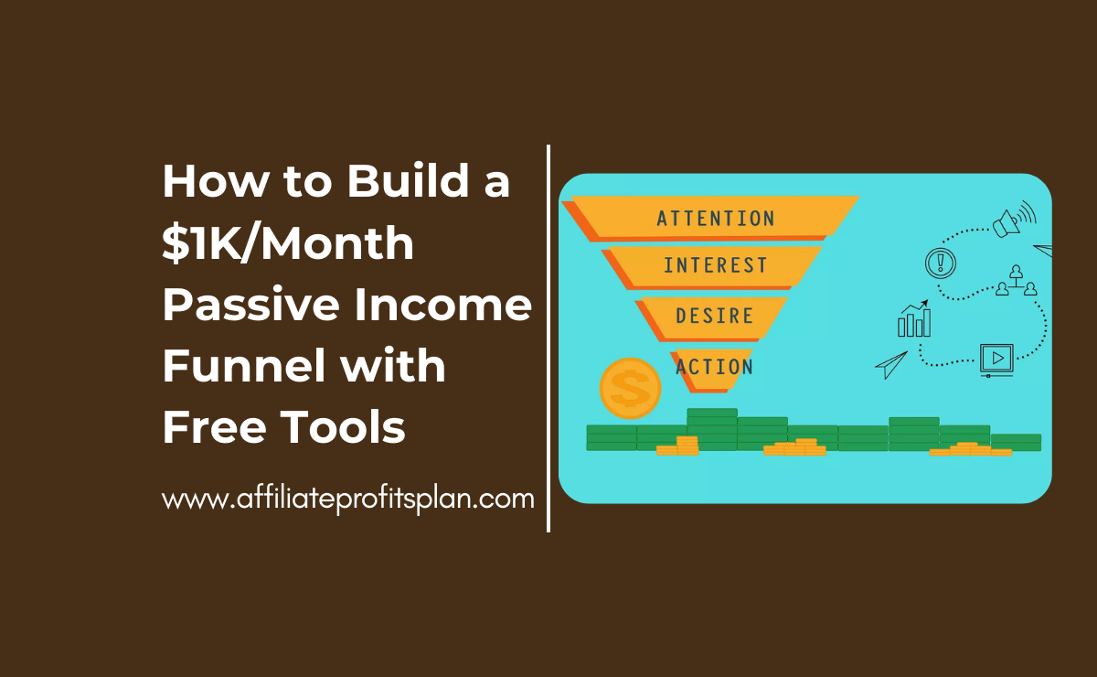 How to Build a $1K/Month Passive Income Funnel with Free Tools