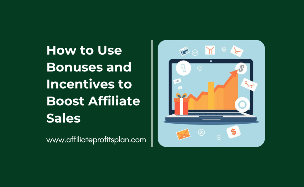 How to Use Bonuses and Incentives to Boost Affiliate Sales