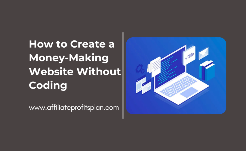 How to Create a Money-Making Website Without Coding