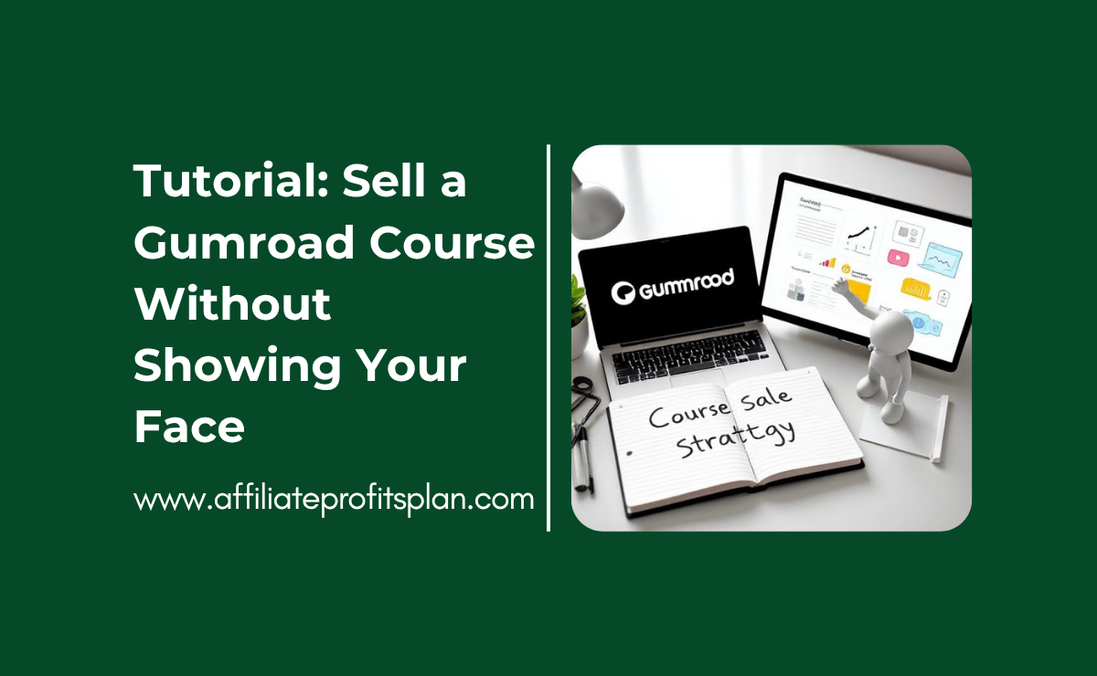Tutorial: Sell a Gumroad Course Without Showing Your Face