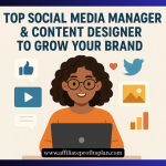 Top Social Media Manager & Content Designer to Grow Your Brand