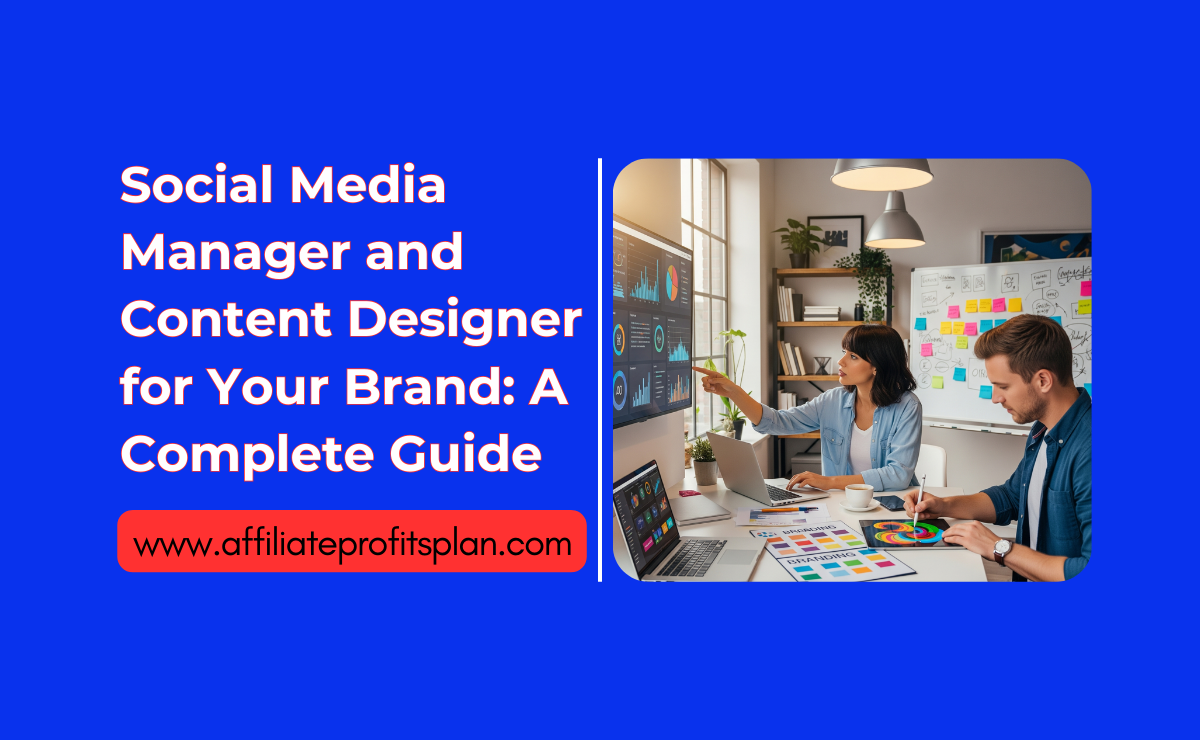 Social Media Manager and Content Designer for Your Brand: A Complete Guide