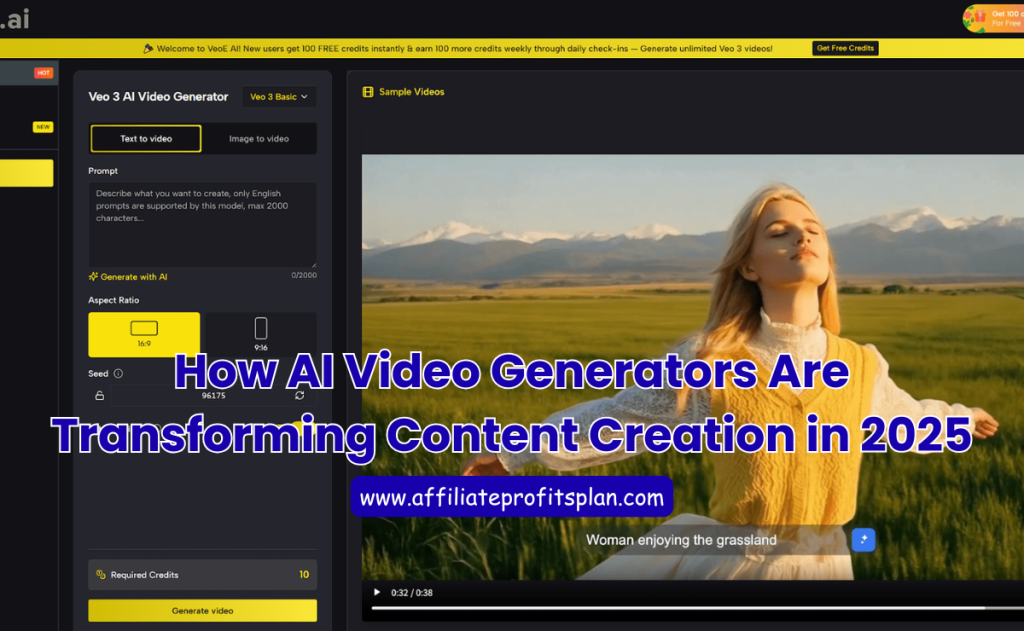 How AI Video Generators Are Transforming Content Creation in 2025